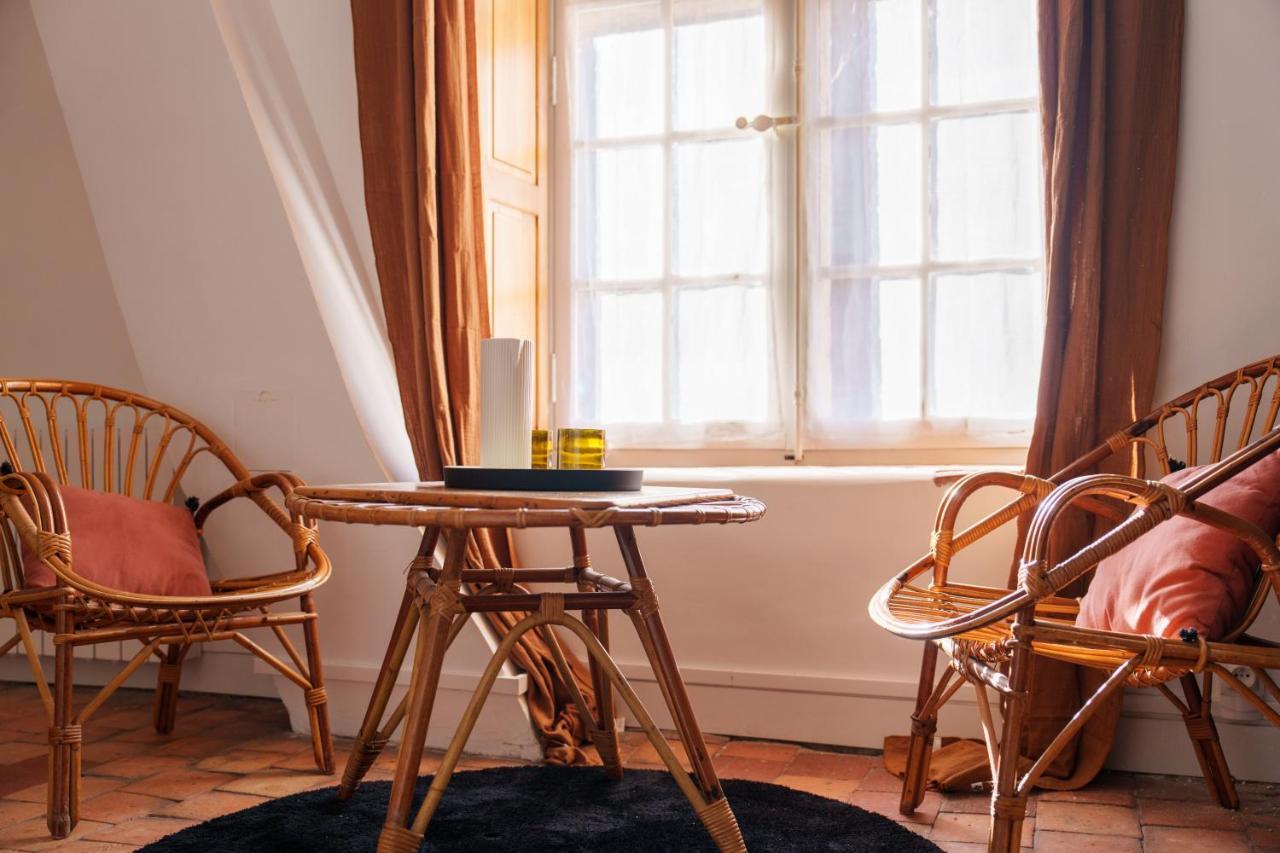 La Loge , Nuit Insolite Au Chateau De 博让西 外观 照片